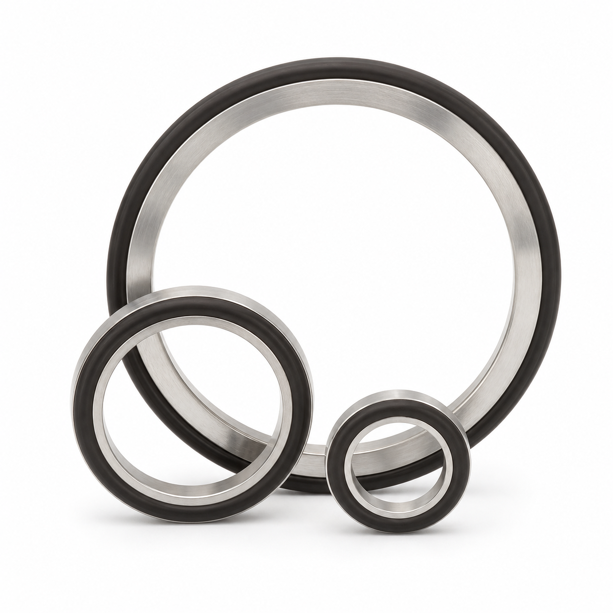 Stainless Steel Centering O-Ring for KF / ISO-K Vacuum Flange